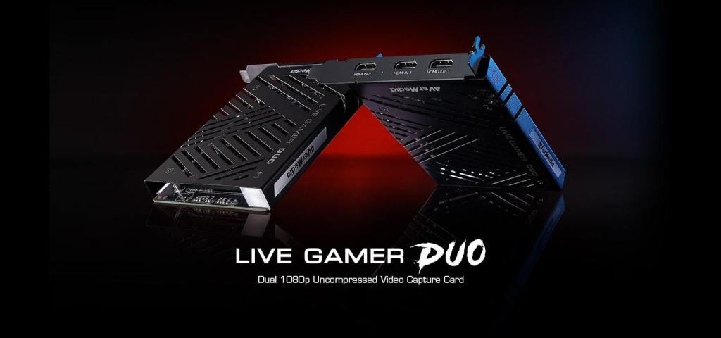 AVerMedia launches ‘Live Gamer DUO’  world’s 1st dual-input video capture card with 4K HDR and 240 FPS support