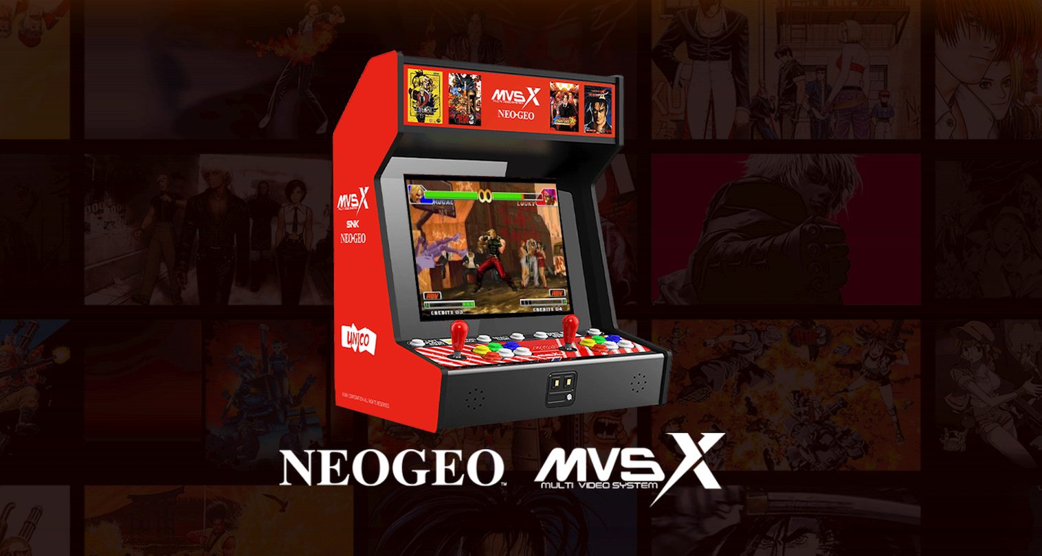 SNK NEOGEO MVSX Arcade coming home with 50 Classic SNK Titles