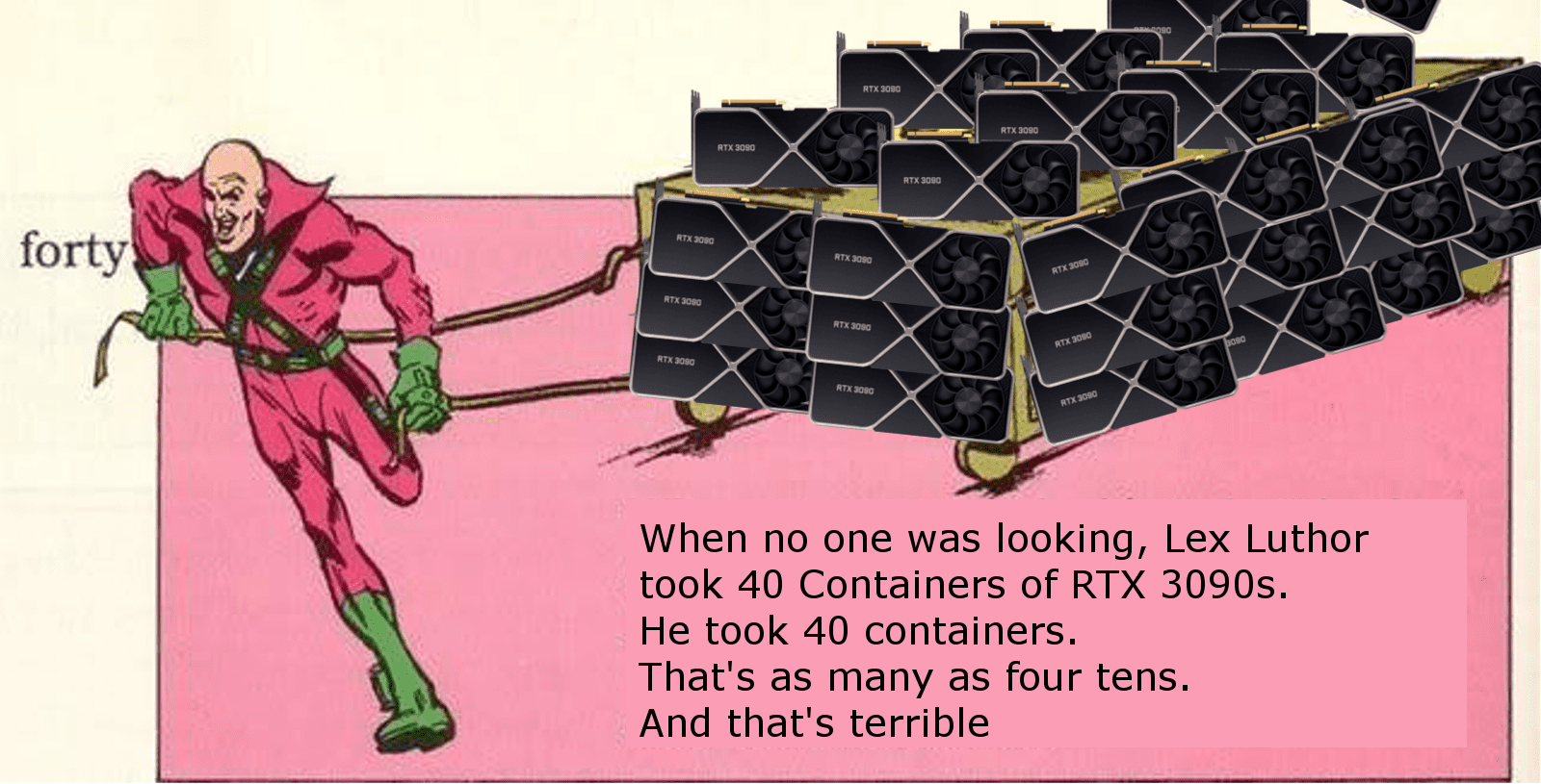 40 Containers ($300,000 worth) of RTX 3090s Have Been Stolen From a Factory In China