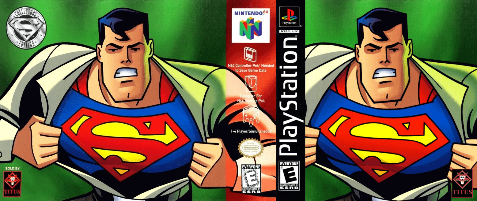PS1 Version Of Infamous Game Superman 64 Suddenly Turns Up