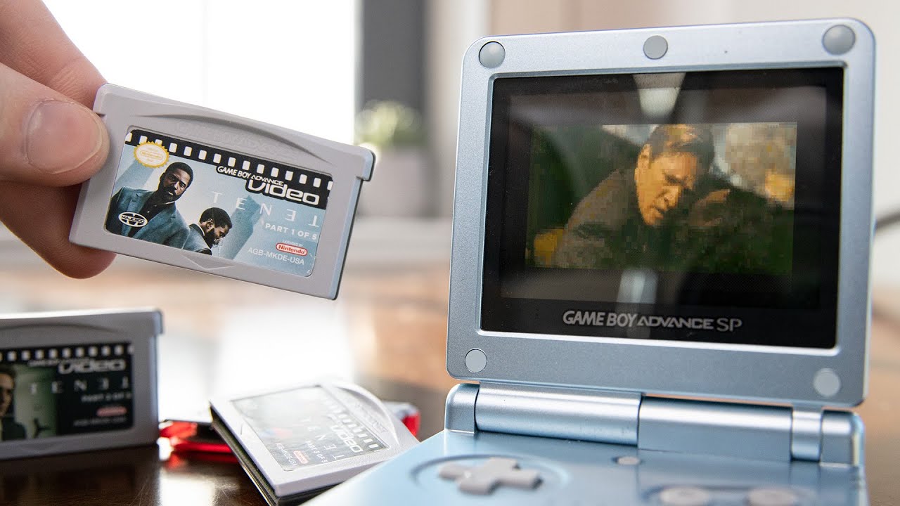 YouTuber Crams Tenet onto Game Boy Advance Video Cartridges For The Hell Of It
