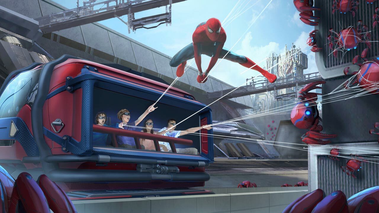 Disney’s New Spider-Man Ride Contains Physical DLC