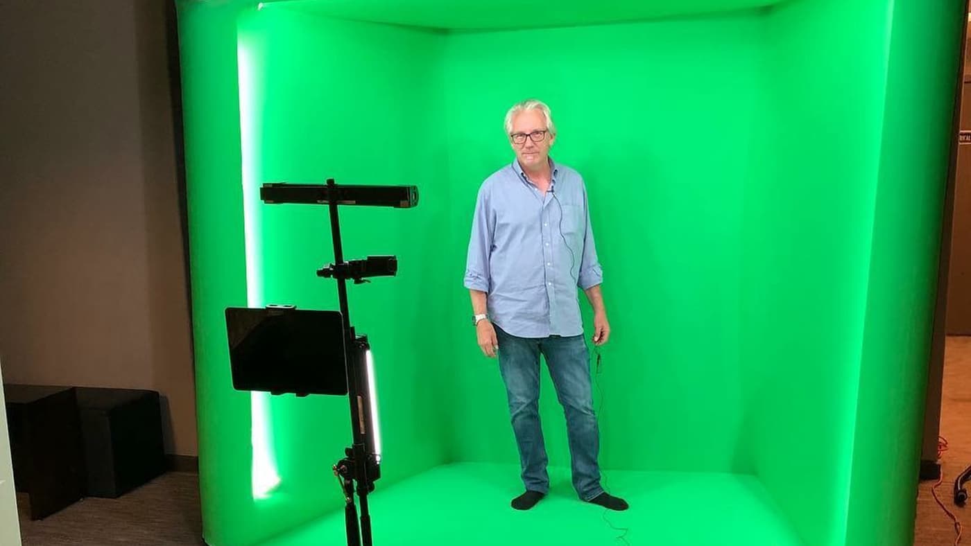 DropKey Is The World’s First Inflatable Green Screen Studio