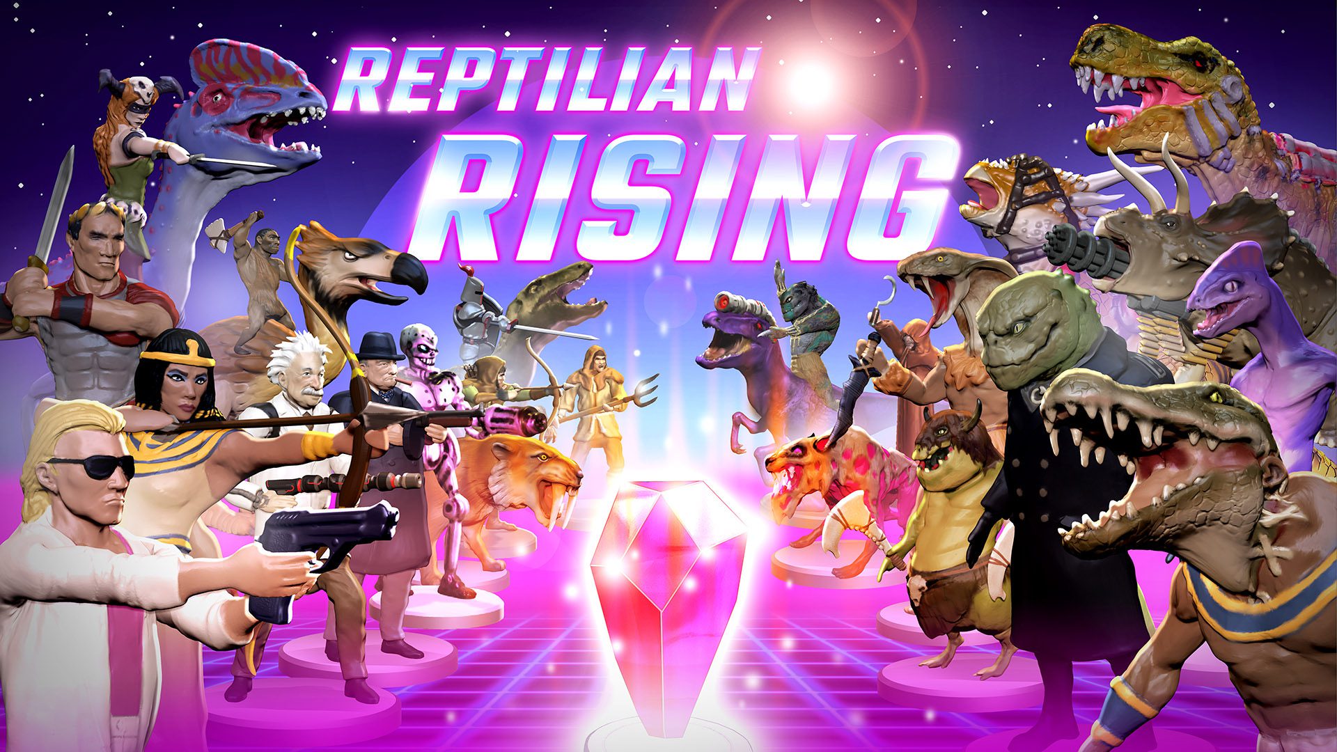 ‘Reptilian Rising’ Takes Turn-Based Tactics Beyond Time & Space
