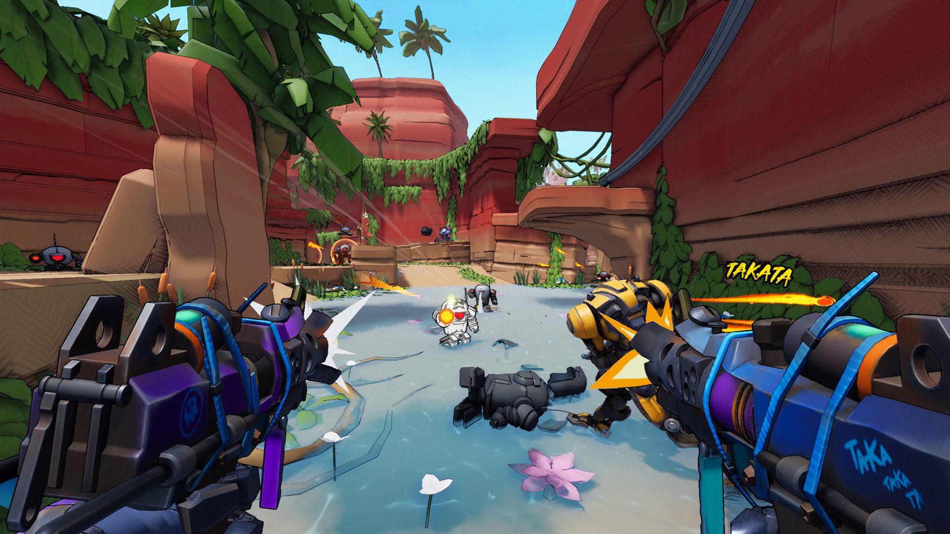 Cel-Shaded FPS Roguelite ‘Roboquest’ Heads To Game Pass