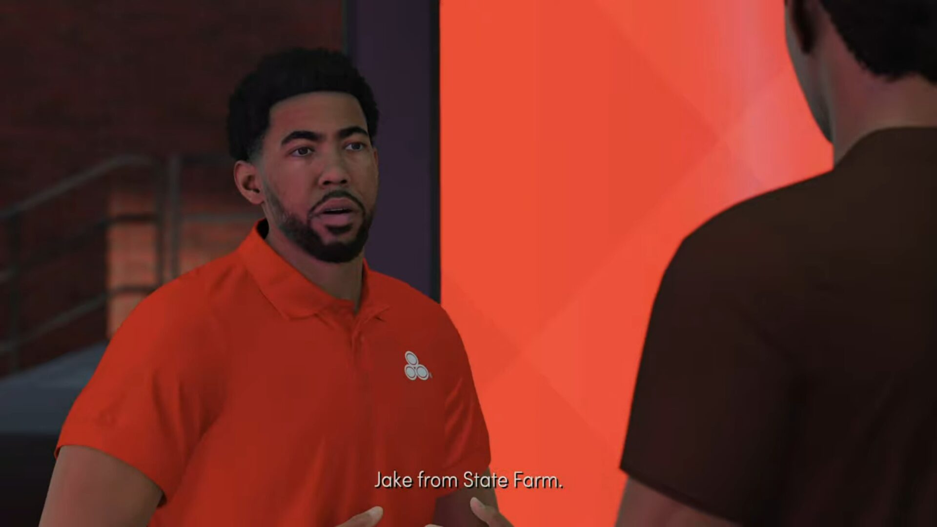 For Some Reason, Jake From State Farm Is In NBA 2K22