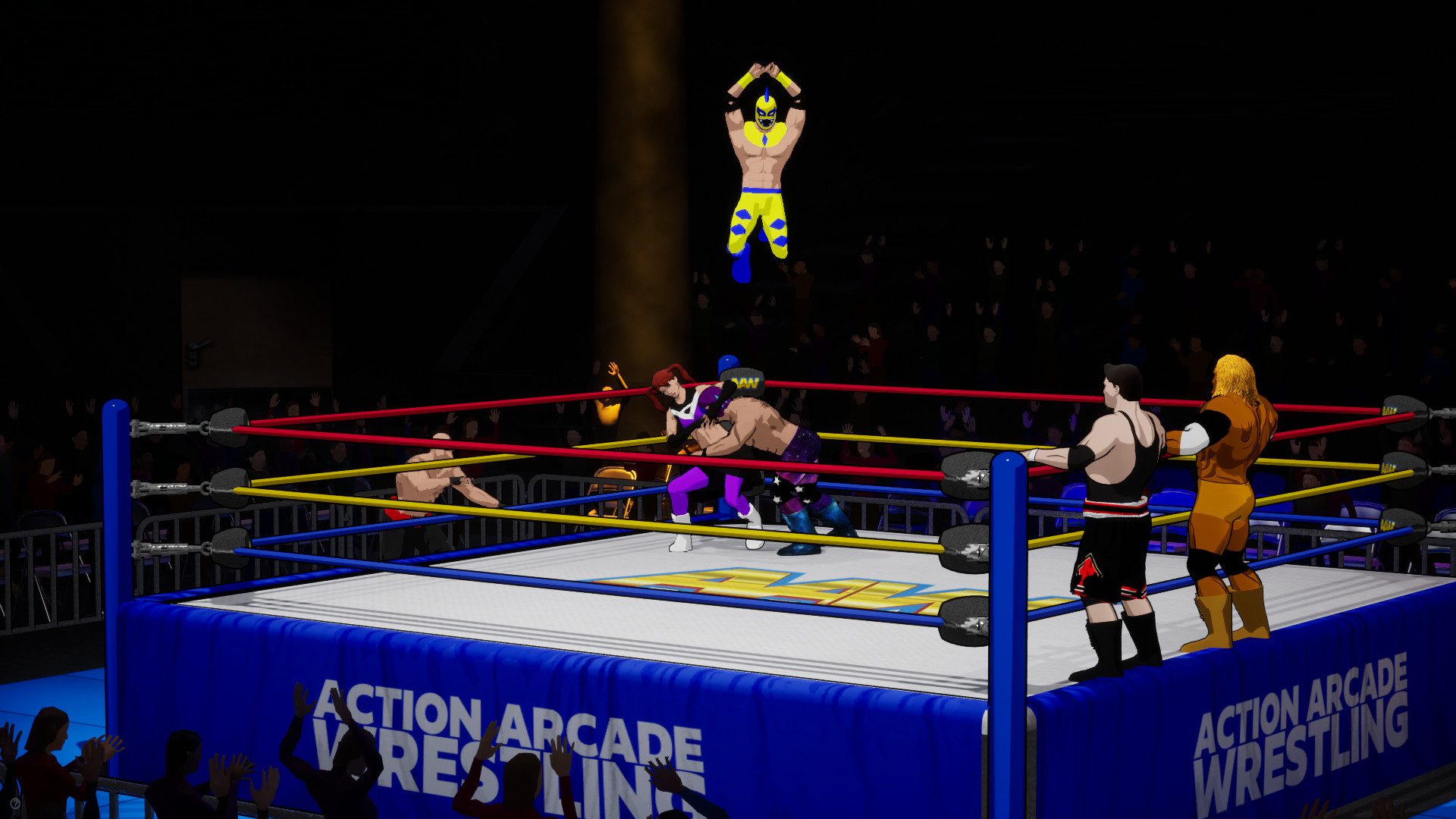 Action Arcade Wrestling Unleashes Seasons Beatings Trailer