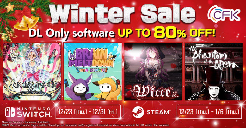 The Winter Sale on CFK’s Digital Titles Is Now Live
