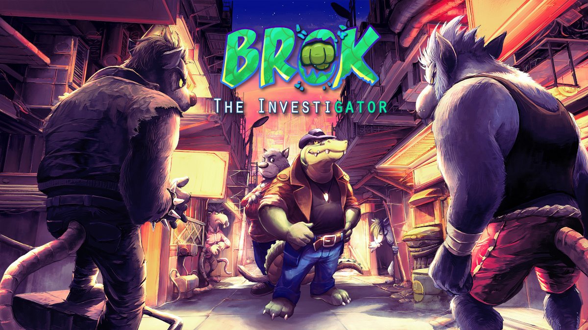 Punch & Click ‘BROK the InvestiGator’ Hits Steam & GOG