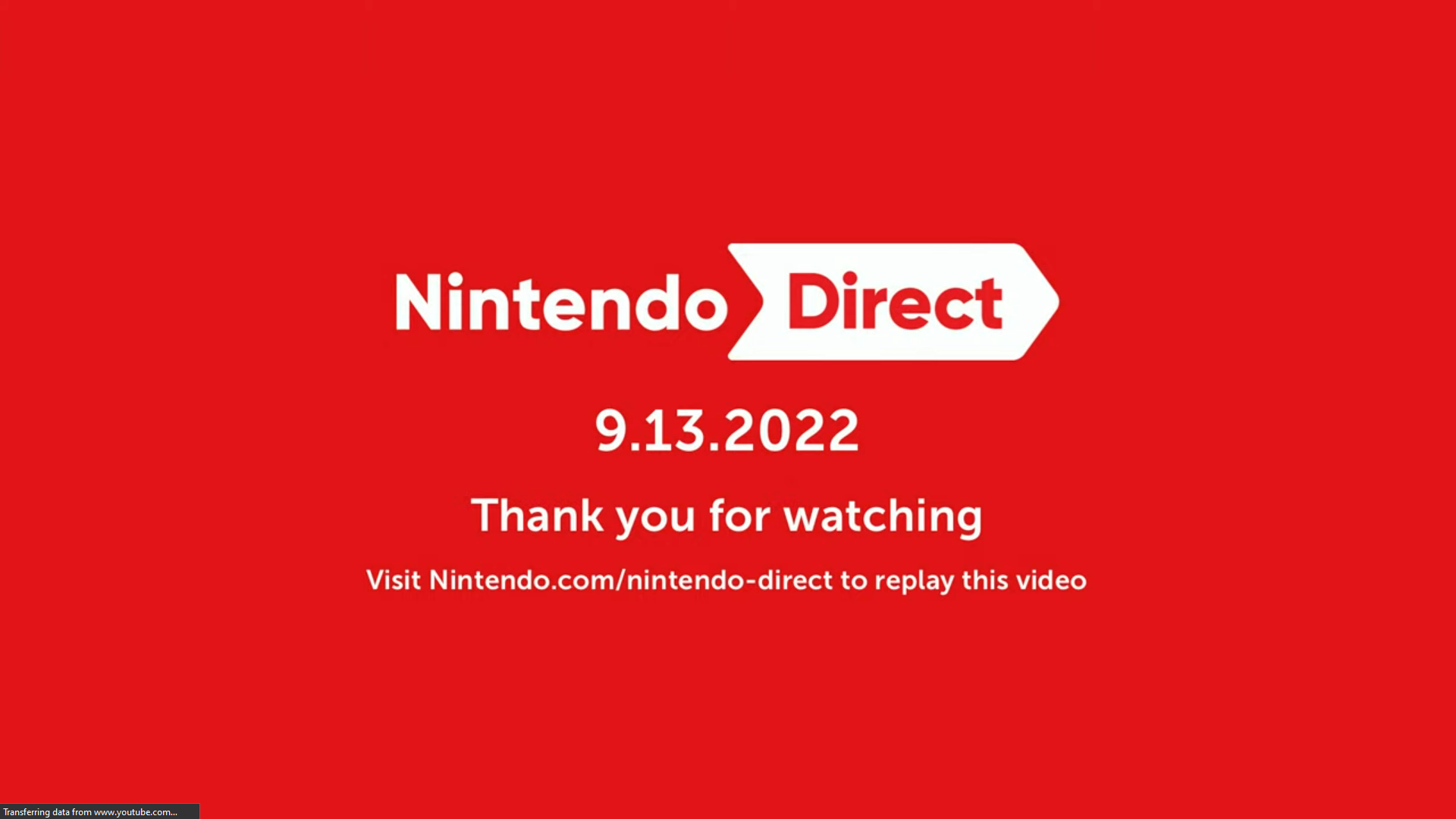 Nintendo Direct 9/13/2022