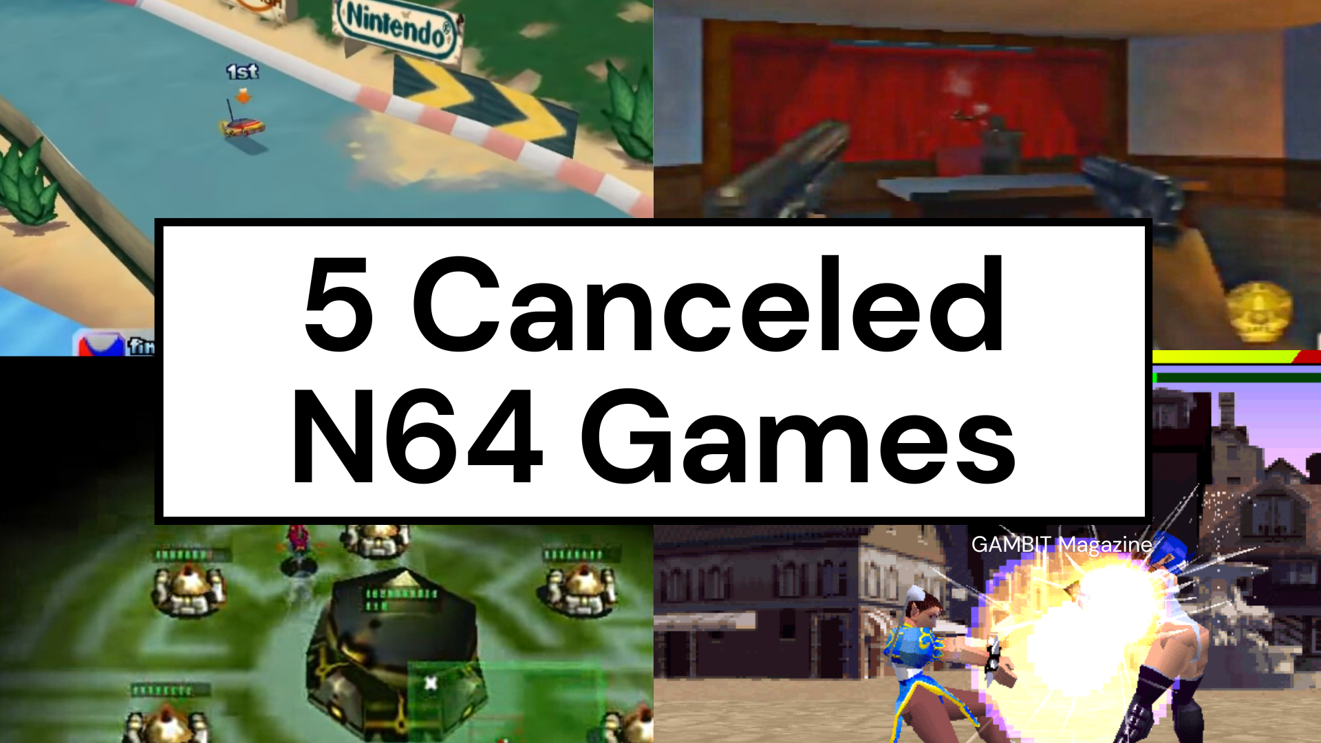 5 Canceled N64 Games We Missed Out On