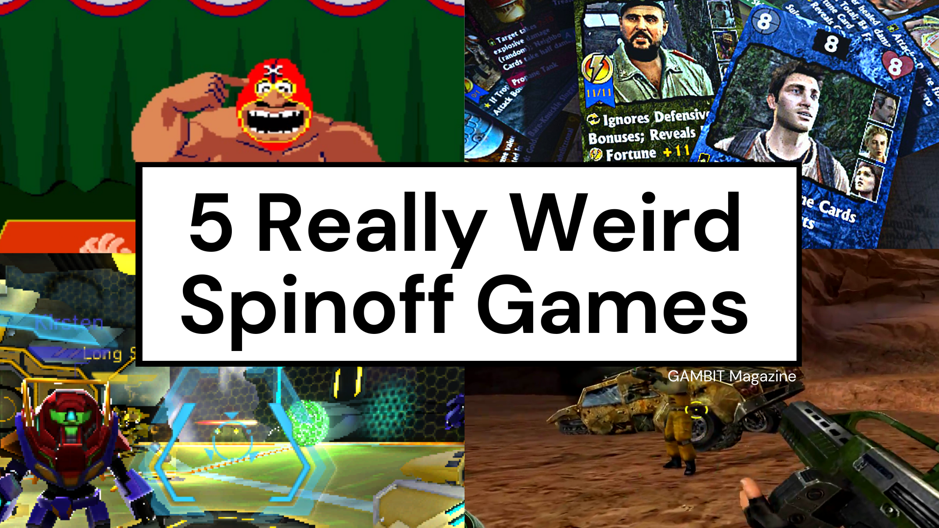 5 Really Weird Spinoff Games