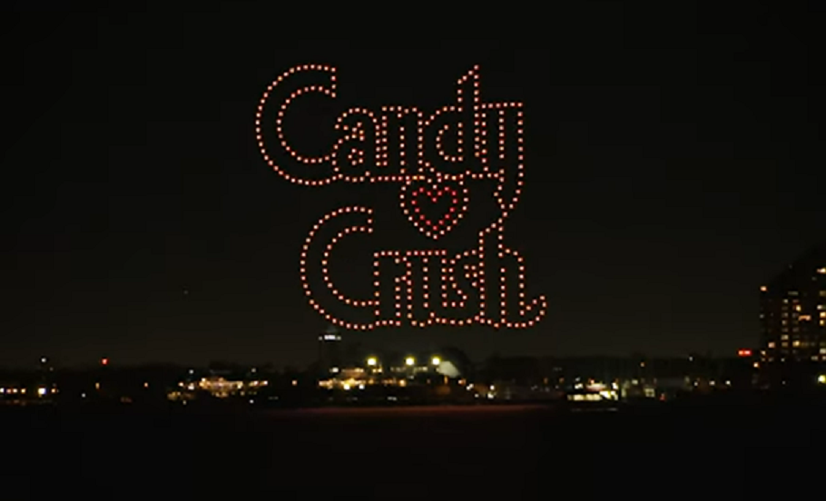 Candy Crush Drone Ad Pisses Off New Yorkers, Stargazers
