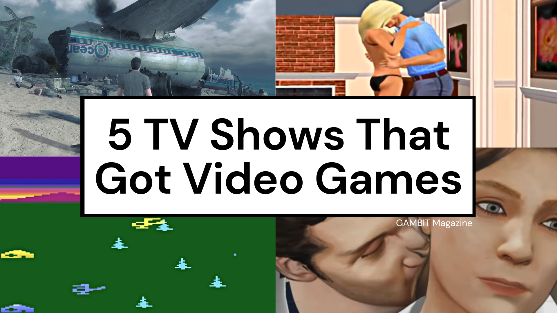 5 TV Shows That Got Weird Video Game Adaptations