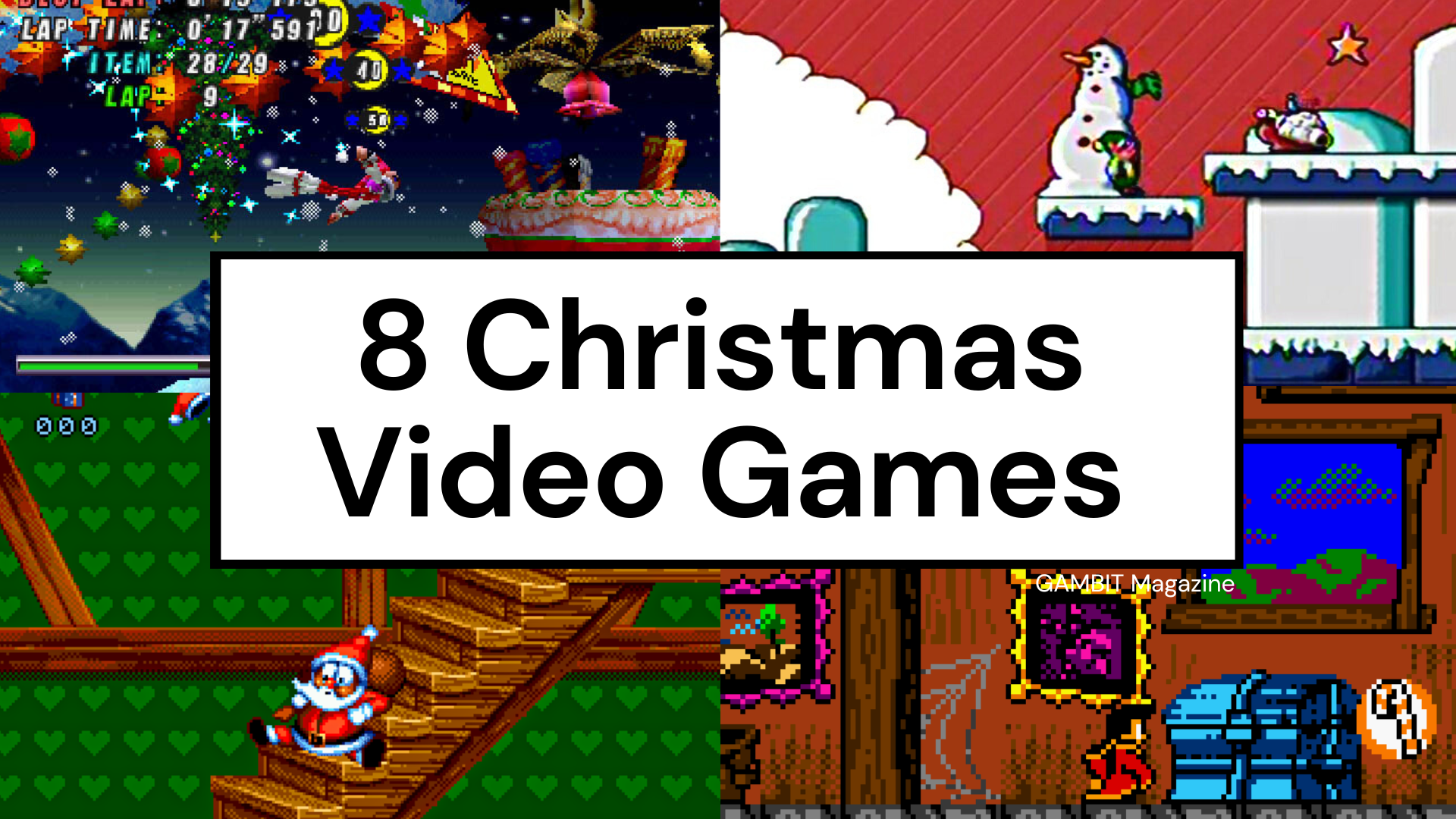8 Weird Christmas Video Games