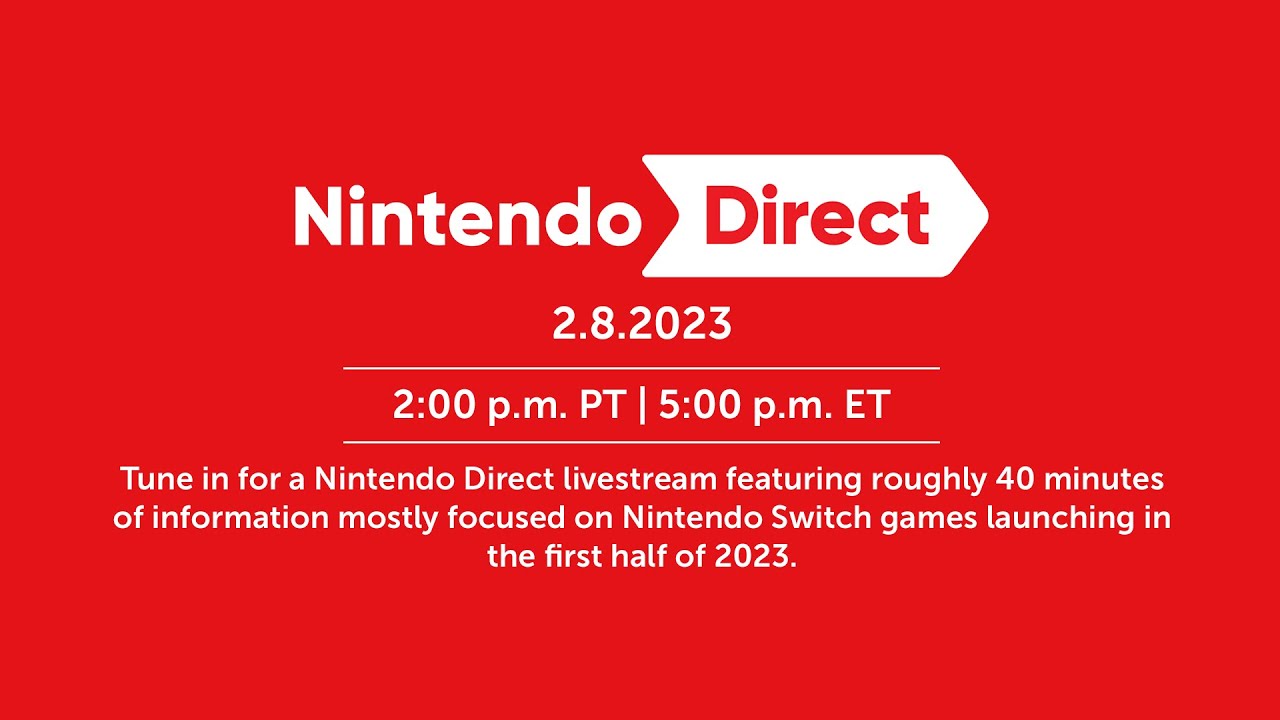 Nintendo Direct 2/8/2023