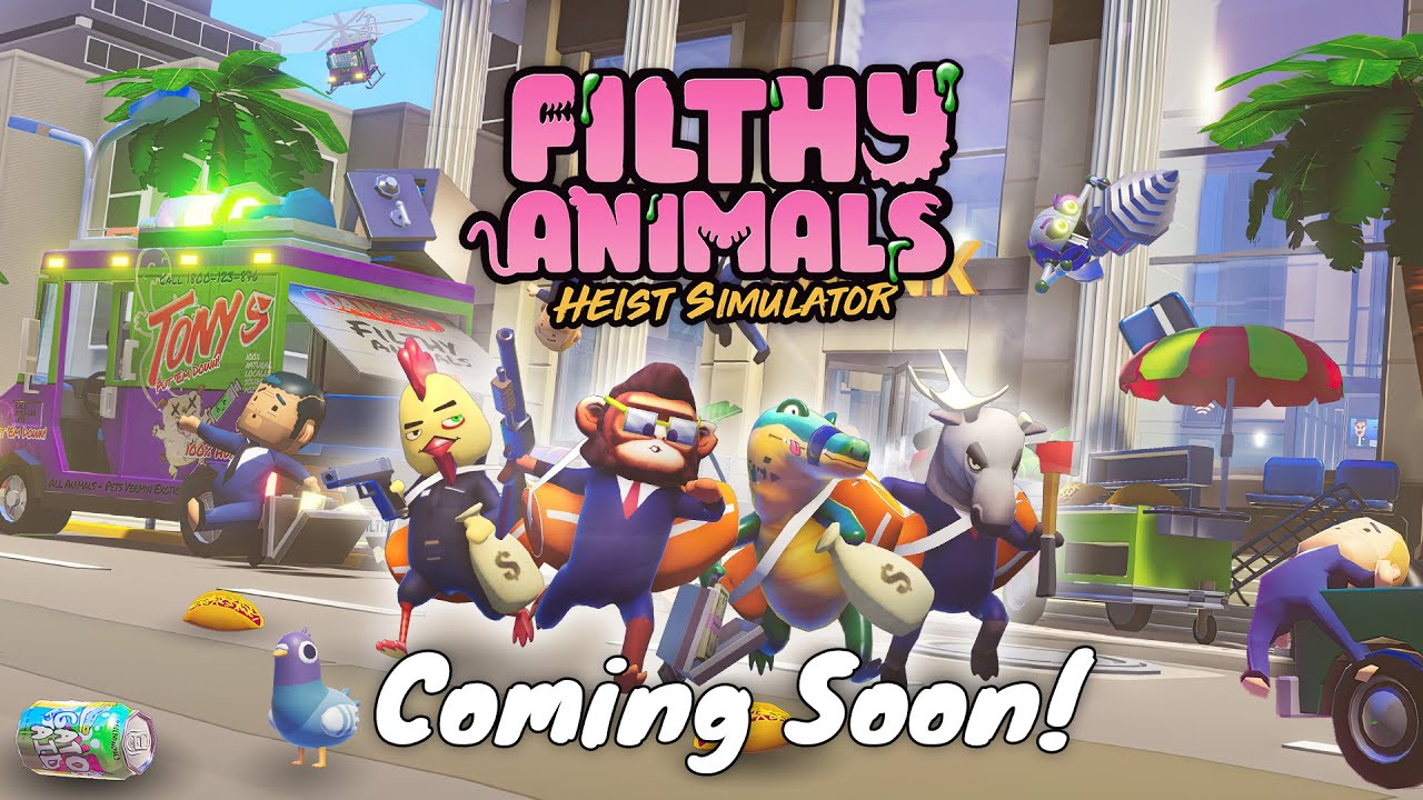 Filthy Animals: Heist Simulator Unleashed onto PC This April