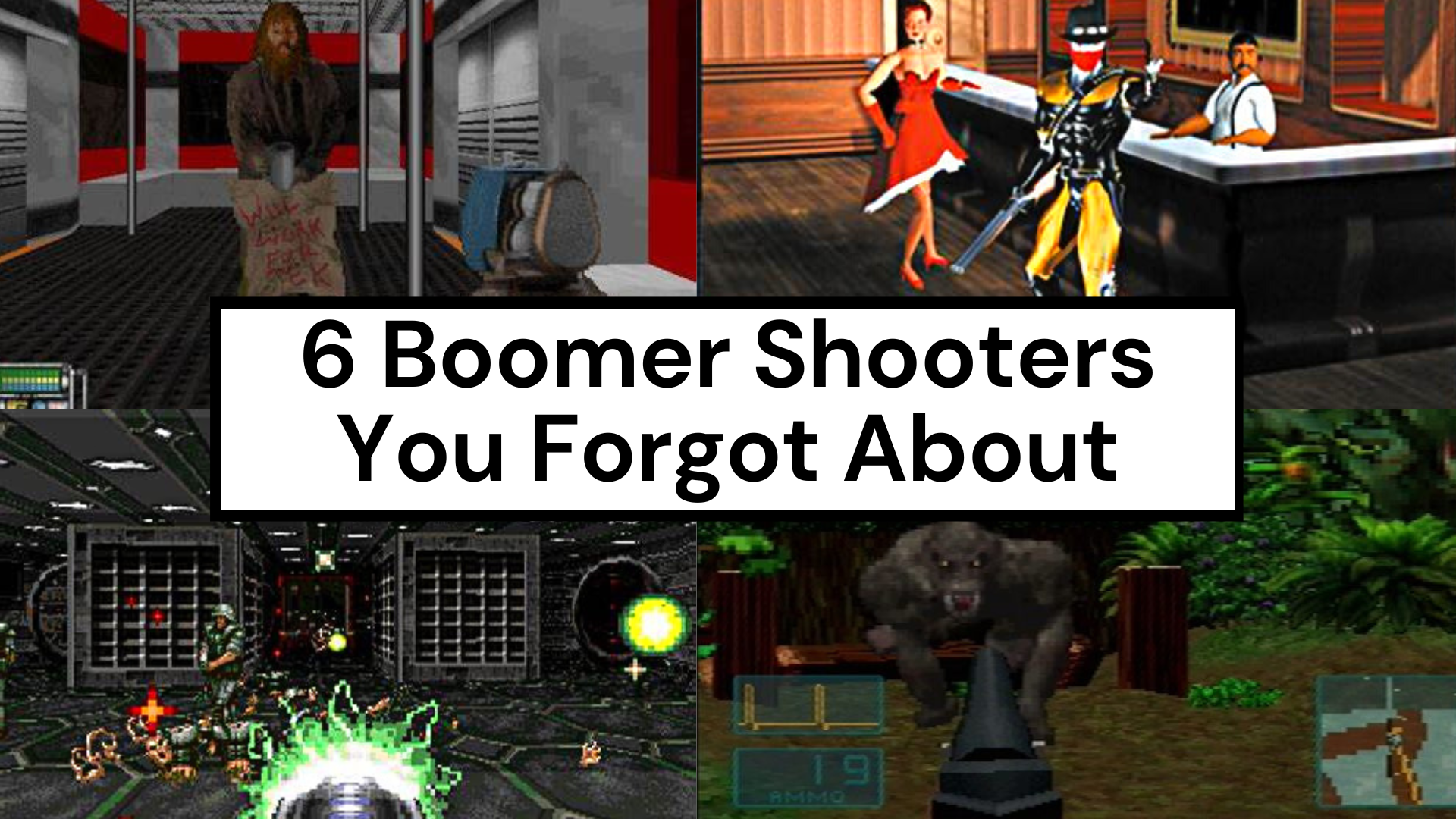 6 Forgotten 90s Boomer Shooters