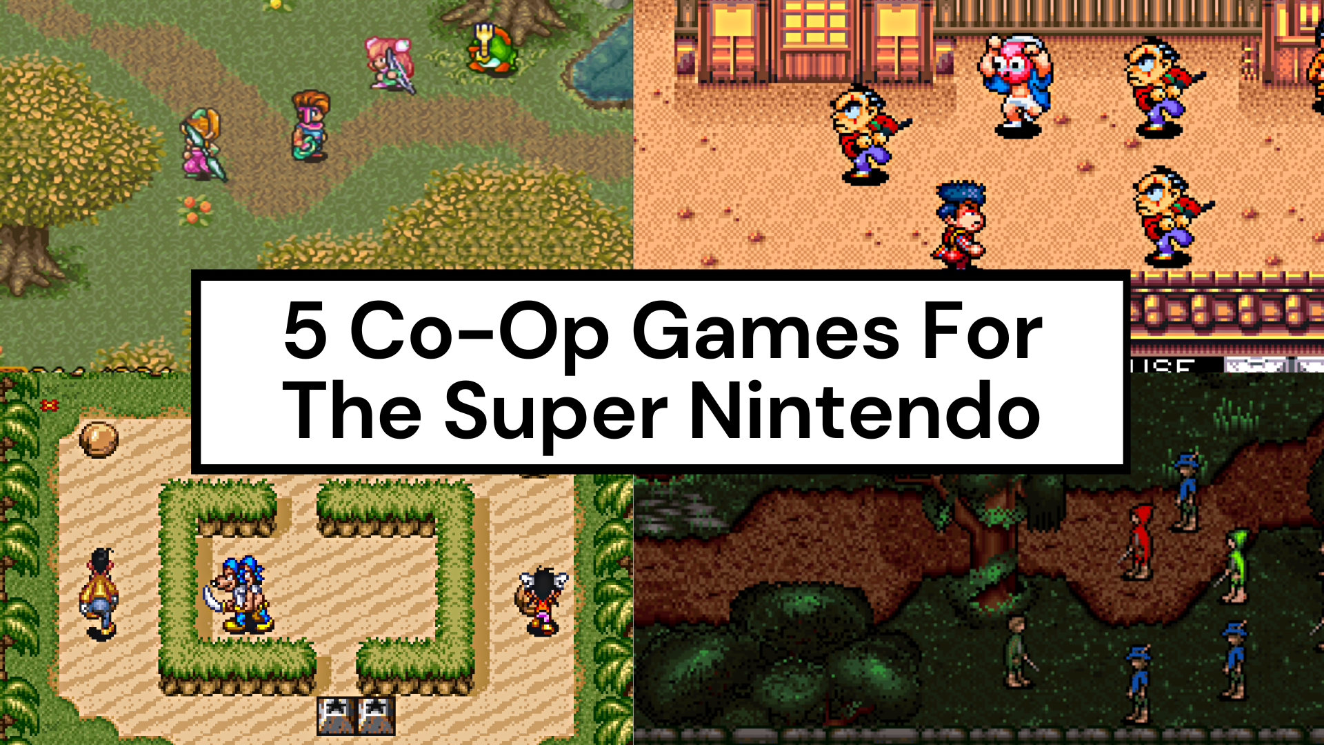 SNES Coop Games