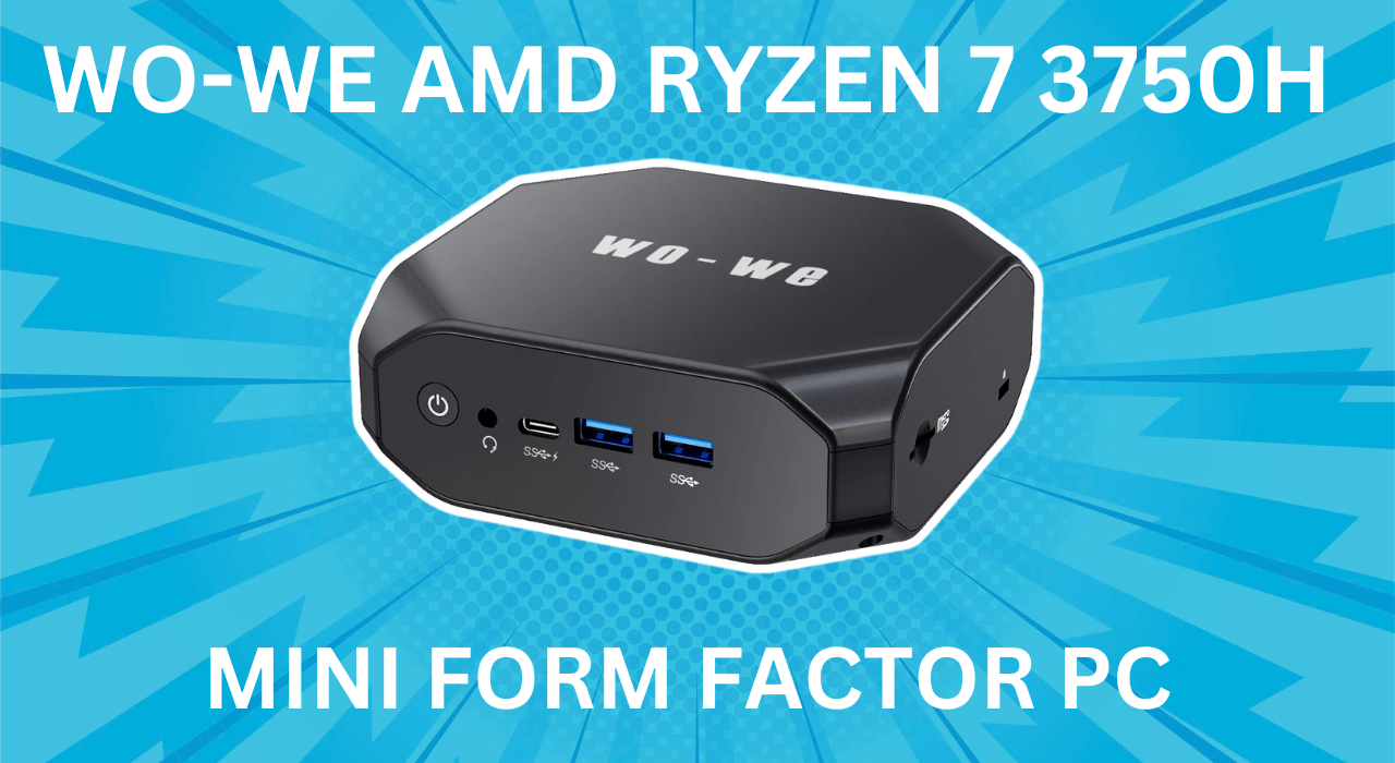 Wo-We AMD Ryzen 7 3750H Mini PC Game Tests 