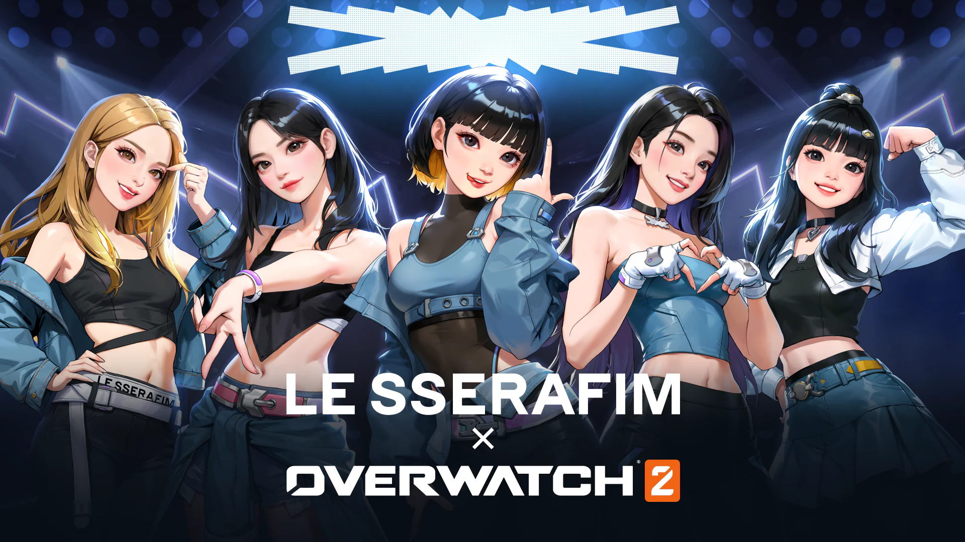 Overwatch 2 Colabs With K-Pop Group Le Sserafim