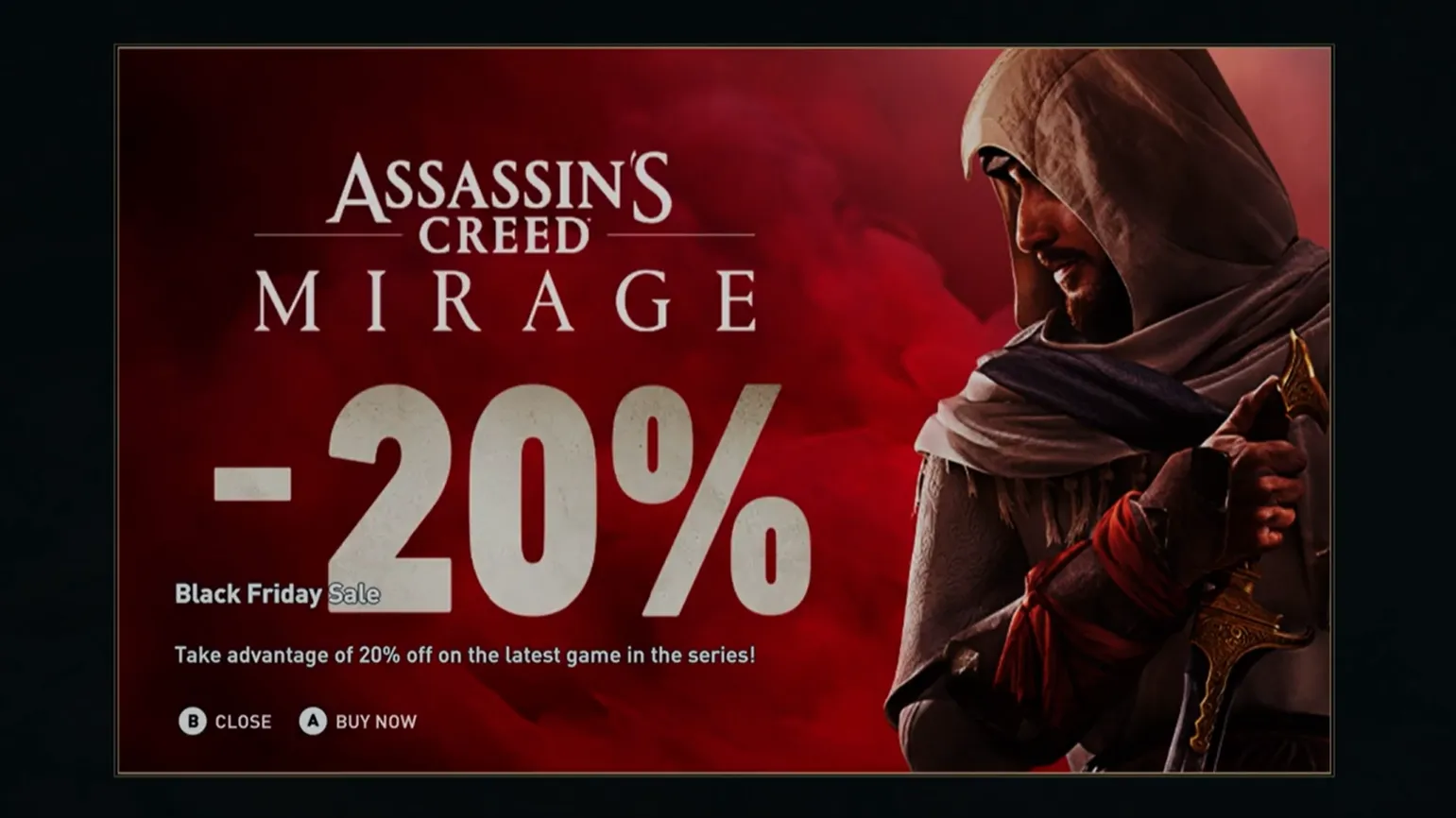 Assassin’s Creed Players Get Their Game Interrupted By Full Screen Ads For Assassin’s Creed Mirage