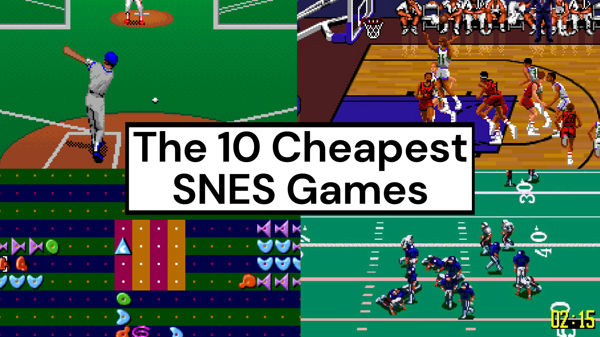 The 10 Cheapest Games For The Super Nintendo